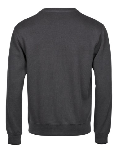 TEE-5504-Ribbed Interlock Crew Neck